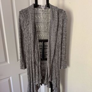 CHICO'S FABULOUS VARIOUS LENGTHS DUSTER SWEATER 2